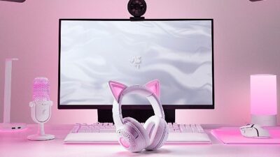 İkonik kedi kulaklı kulaklık artık beyaz renkte: Razer Kraken Kitty V2 White Edition duyuruldu!