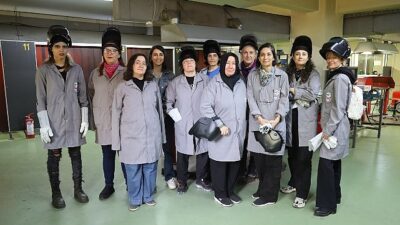 Kadıköy Belediyesi’nin “Kadın Kaynakçılar Yetişiyor” Projesi