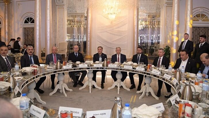 Kahramankazan’da birlik ve beraberlik iftarı yapıldı