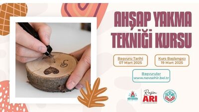 KAPEM’de Ahşap Yakma Tekniği Kursu