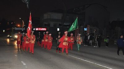 Kartepe’de mehter marşıyla sahur