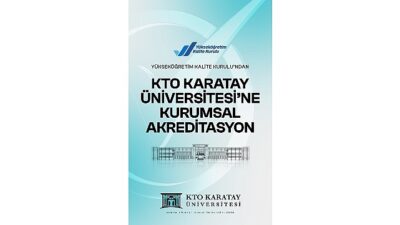 KTO Karatay Üniversitesi, Eğitim Kalitesini YÖKAK Akreditasyonuyla Taçlandırdı