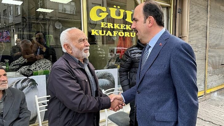 Lider Altay iftar öncesi ve teravih sonrası Konya’lılarla buluştu.