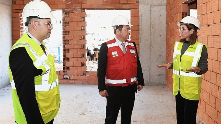 Lider Aydın temelini attı, 3 ay sonra hizmete giriyor