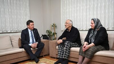 Lider Aydın’dan iftar sonrası mesken ziyaretleri