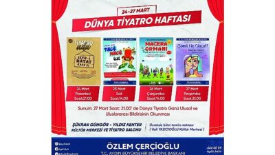 Lider Çerçioğlu, Aydınlıları Dünya Tiyatro Haftası Aktiflikleri ile Buluşturuyor