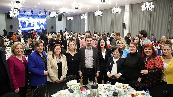Lider Hüseyin Can Güner 8 Mart aktifliklerine katıldı
