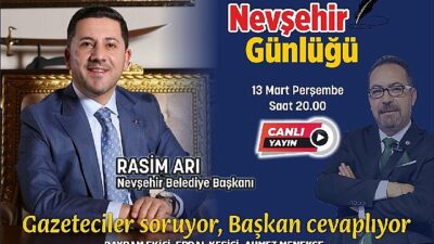 Lider Rasim Arı, Nevşehir Günlüğü’nün Konuğu Oldu