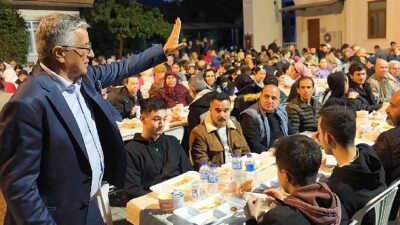 Lider Topaloğlu’ndan Çıralı’da iftar