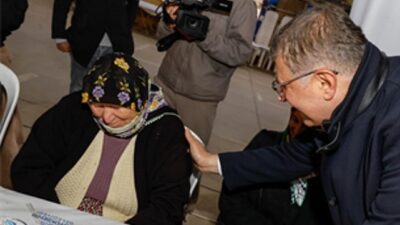 Lider Tugay ramazan rahmetini Kiraz’daki yurttaşlarla paylaştı