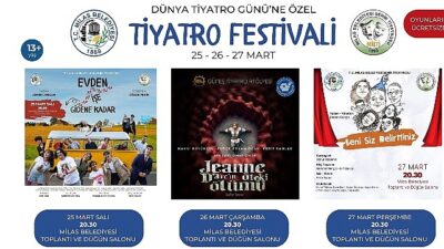 Milas Belediyesi’nden tiyatro şenliği