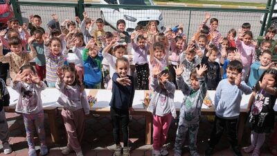 Minik öğrenciler Orman Haftası’nı kutladı
