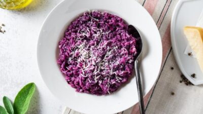 Mor Lahanalı Pilav