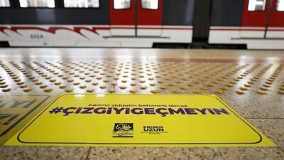 Narlıdere’den İzmir Metro’da güçlü ileti: ÇİZGİYİGEÇMEYİN