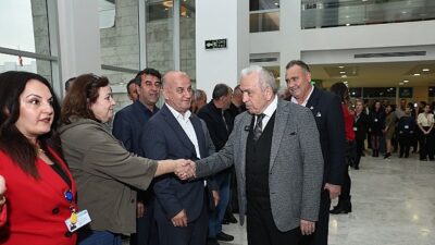 Nilüfer Belediyesi’nde geleneksel bayramlaşma