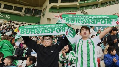-Osmangazili çocuklar maç heyecanı yaşadı
