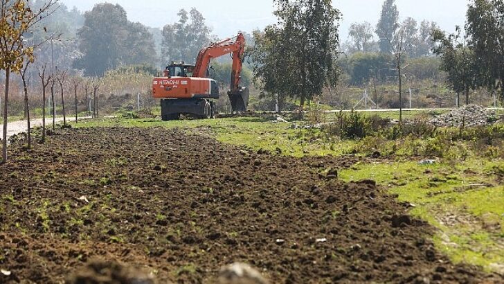 Pamucak Rekreasyon Alanı’nda Çalışmalar Süratle Devam Ediyor