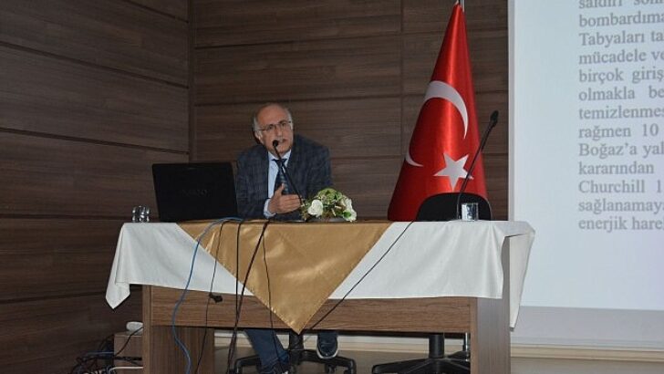 Prof. Dr. Karakaş “Çanakkale, bir vatan savunmasıdır”