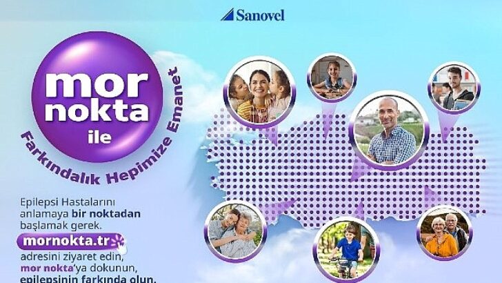 Sanovel, epilepsiyle gayrette dikkatleri mor noktaya çekiyor.