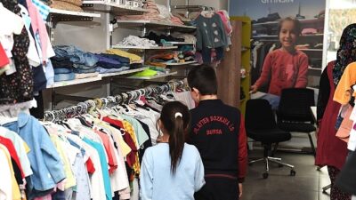 Sevgi Mağazası’ndan çocuklara bayramlık kıyafet