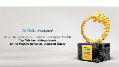 TECNO, A.C.E. Awards’ta İkinci Sefer Diamond Mükafatı Kazandı!