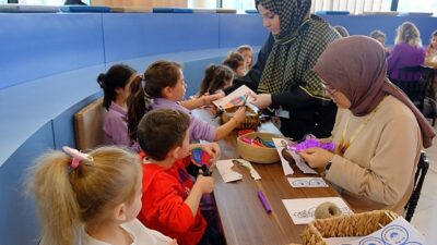 Ulusal İrade Meydanı’nda çocuklar çok sevinçli