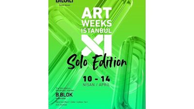 Artweeks Istanbul XI. Solo Edisyon 10 Nisan’da başlıyor