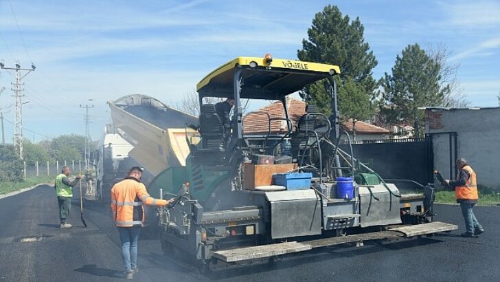 Asfalt seferberliği devam ediyor