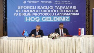 Atlet Sıhhati Taraması ve Sportmen Sıhhati Eğitimleri İşbirliği Protokolü’nün Lansmanı Yapıldı