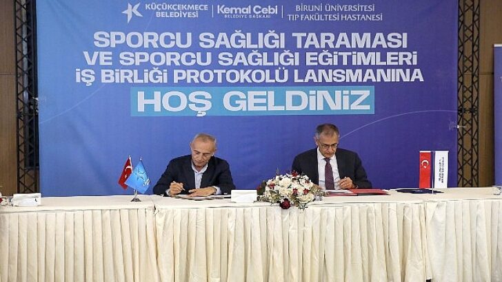 Atlet Sıhhati Taraması ve Sportmen Sıhhati Eğitimleri İşbirliği Protokolü’nün Lansmanı Yapıldı