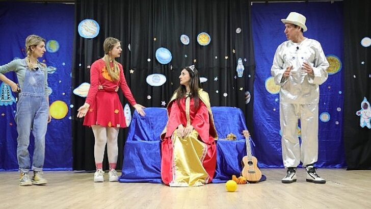 Bayraklılı çocuklar sanat ve spor etkinliklerinde buluştu