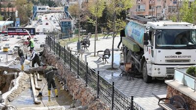 Büyük Keçiören Şelalesi’nde temizlik