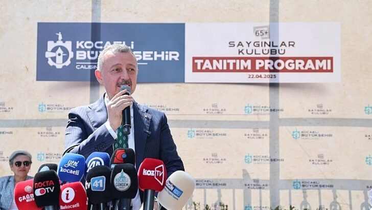 Büyükakın: Saygınlar Kulübü 12 ilçede hizmet verecek