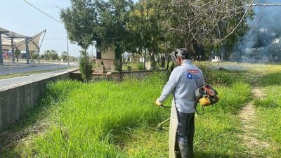 Büyükşehir’den mezarlıklarda bakım tamirat çalışması