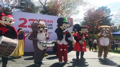 Çankaya’da Minikler Çocuk Şenliği’nde Doyasıya Eğlendi