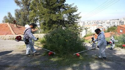 Çiğli Belediyesi’nden Yaz Öncesi Ağır Kosa Mesaisi