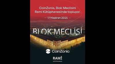 CoinZonia Medya Kümesi, Blok Meclisi ile kripto ekosistemini Rami Kütüphanesi’nde buluşturuyor