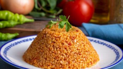 Demleme Usulü Bulgur Pilavı