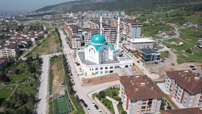 Derince Ahmet Yesevi Camii’ne estetik dokunuş