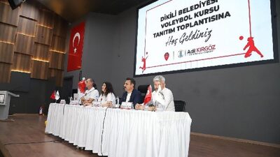 Dikili Belediyesi’nden Voleybol Altyapısına Güçlü Adım