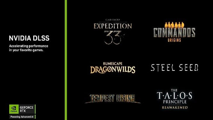 DLSS, Steel Seed, The Talos Principle: Reawakened ve daha fazlası dahil olmak üzere 6 yeni oyunda performansı hızlandırıyor