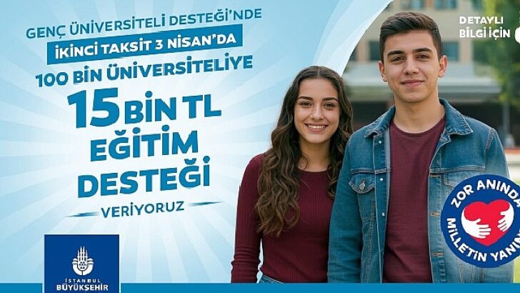 “Genç Üniversiteli” 2. ödemeleri 3 Nisan’da