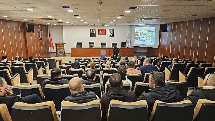 Gölcük Belediyesi çalışanına İSG eğitimi verildi