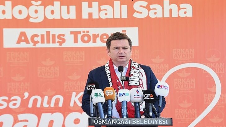 Gündoğdu Futbol Alanı hizmete açıldı