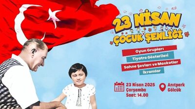 Haydi Çocuklar Gölcük Anıtpark’ta 23 Nisan Coşkusuna