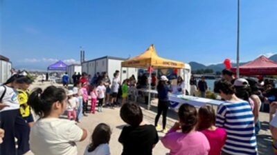 İzmir Büyükşehir Belediyesi çocukları Su Sporları Şenliği’nde buluşturdu