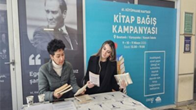 İzmir’de kitap kurtları için kitap bağışı kampanyası