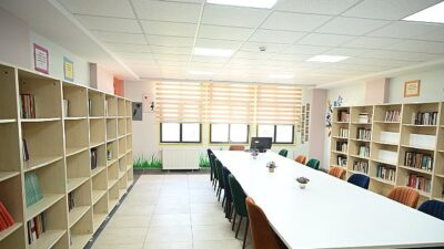 Kocaeli Hoş Sanatlar Lisesi kütüphanesine kavuştu