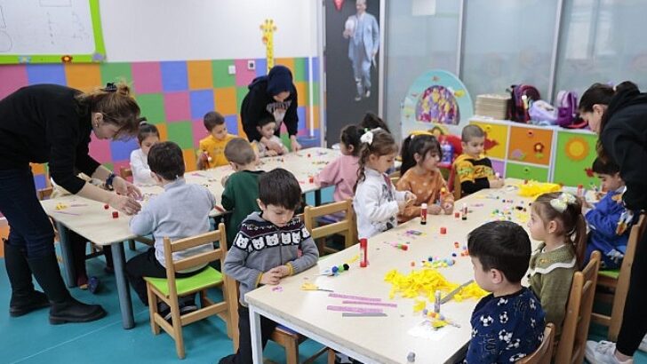 Konaklı minikler sanatla büyüyor