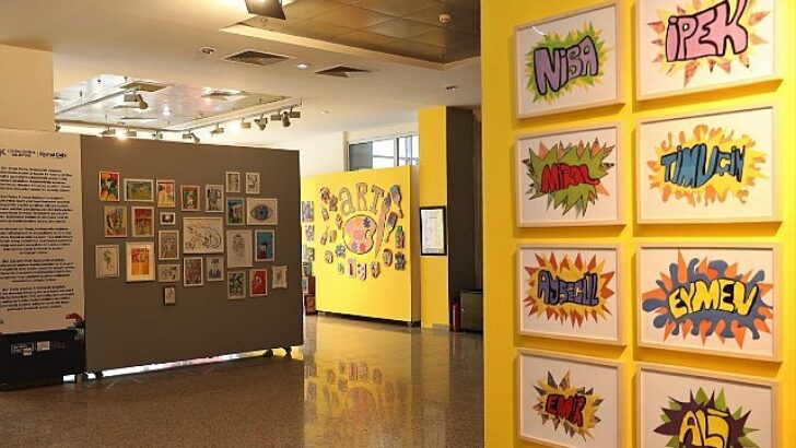 ‘Küçük Ressamlar’ 23 Nisan Çocuk Standı Sefaköy Galeri Küp’te
